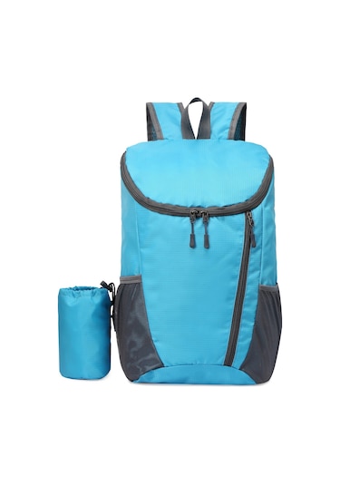 20L Hafif Katlanır Seyahat  Sırt Çantası Bebek Mavisi