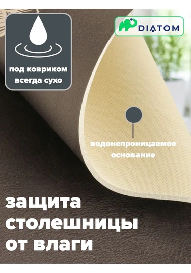 Diatom Bulaşık Kurutma İçin Nano Önlük, Emici 50x40 Cm 323523093 Gri