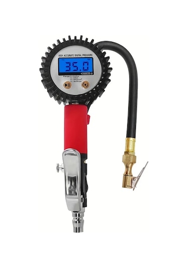 Xuweiwei Dp-206 Top Bisiklet Lastik Basınç Ölçer Elektronik Şişirme Aracı Tüm Modeller Evrensel Test Cihazı