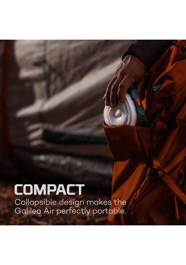 Nebo 1003 Galileo Air Şarjlı Masa Feneri Ve Powerbank 1000 Lümen Siyah