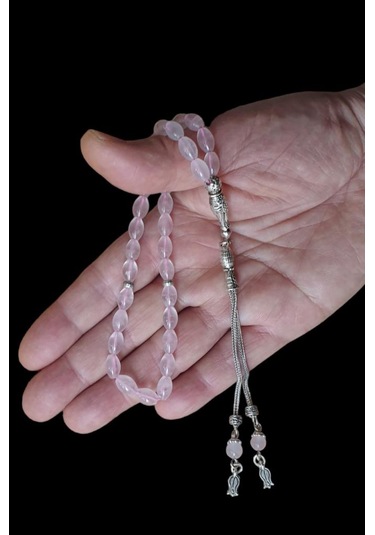Arpa Kesim Pembe Kuvars Tesbih 641 Rose Quartz
