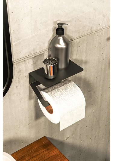 Hvngroup Açılı Raflı Tuvalet Kağıdı Askısı