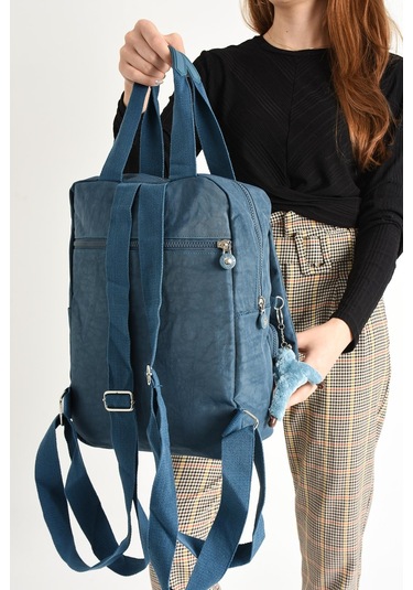 İki Fonksiyonlu Sırt Ve El Çantası Ultra Hafif Mavi Model:571-5h - Mavi