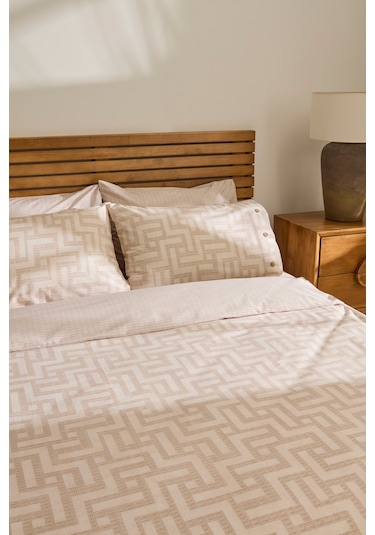 Kaşmir Home Sorento Çift Kişilik Nevresim Takımı Bej Bej