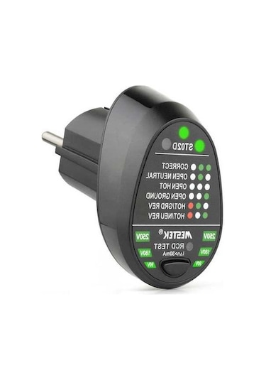 Novahub Profesyonel Priz Test Cihazı - Hızlı Kablo Ve Kaçak Akım Kontrolü Güvenlik İçin