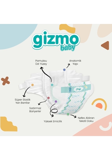 Bebek Bezi Ultra Eco Paket 2 Numara Mini 100 Adet