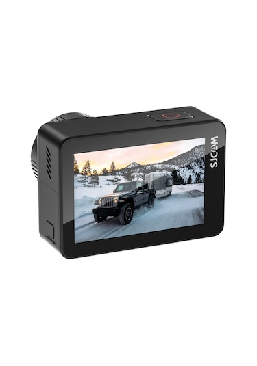 Sjcam SJ10 Pro Dual Screen 20MP 4K60 8X Dijital Zoom 154° 240FPS Kılıfsız 5M Dalış H.265 1300mAh Aksiyon Kamerası Siyah