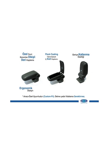 Peugeot 301-Citroen Elyese Kol Dayama Siyah 2012-