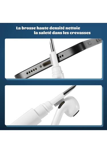 Airpods Temizleyici, Fırça Ve Metal Uçlu Airpods Temizleme Kiti,