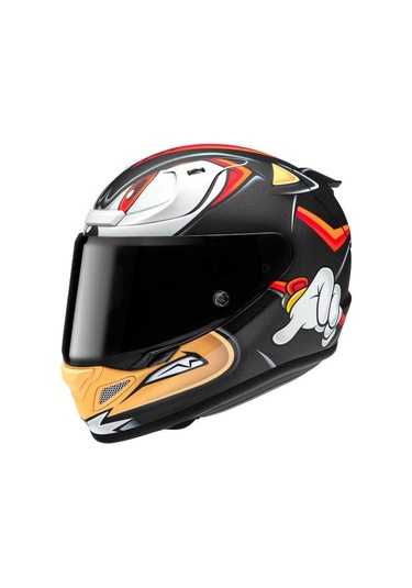 Hjc Rpha12 Shadow The Hedgehog Mc1sf Motosiklet Kaskı Siyah