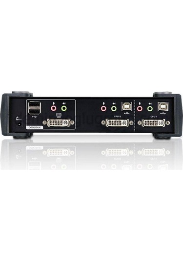 Aten 2 Port Lu Usb 2.0 Dvı Kvmp Switch + 2 Port Lu Usb 2.0 Hu