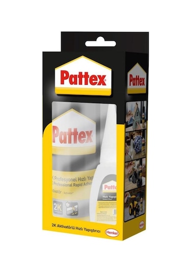 Pattex 2K Hızlı Yapıştırıcı 100+25 Ml 2645988