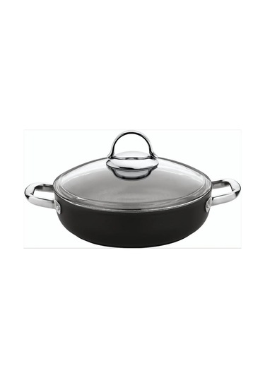 Saflon 32 Cm Karnıyarık Titanyum Tencere