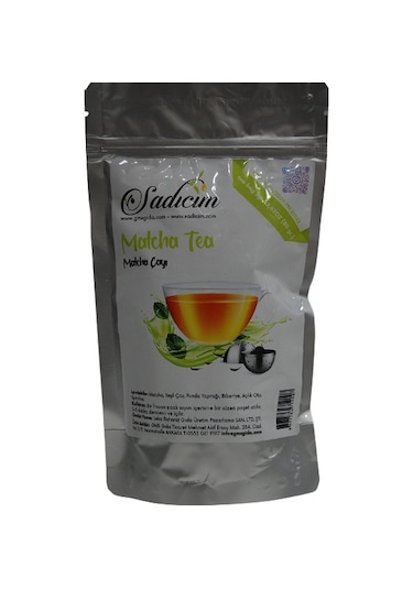 Sadıcım Matcha Tea (Matcha Çayı) 80 Gr Süzen Poşet