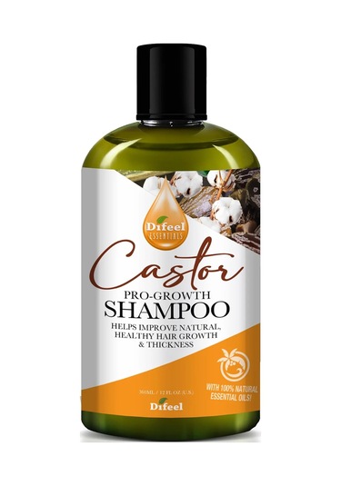 Difeel Essentials Castor Yavaş Uzayan Saçlara Özel Şampuan 360ML