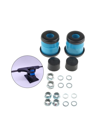 Homyl Kaykay Kamyon Burçları Kiti Kupası Şok Emici Mavi-11-mm Mavi Çok Renkli