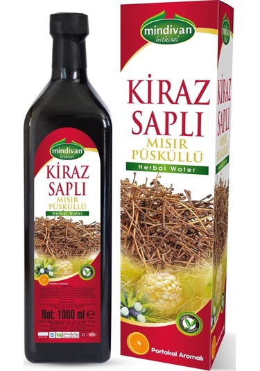 Mindivan Kiraz Saplı Mısır Püsküllü Aromatik Su 1 L