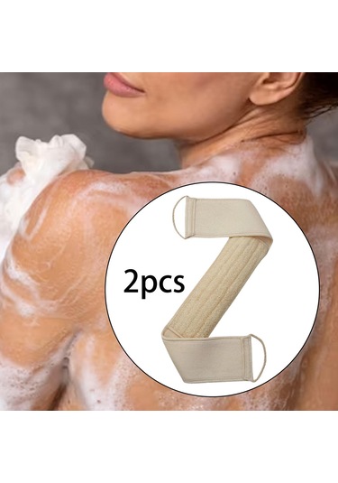 Homyl 2 Adet Lif Kabağı Geri Scrubber / Vücut Pad Yeniden