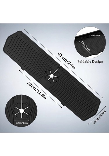 Tongxida Bosphorusboutique Siyah Mutfak Mat, Pe Koruyucuları, Çok Renkli Seçenekler Çok Renkli
