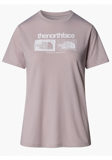 North Face W Foundatıon Tee Graphıc 1 - 1oa Pembe