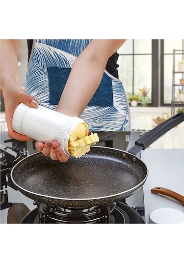 Buffer Tereyağı Sürme, Yayma, Saklama, Kesme Aparatı, Tereyağlık Beyaz