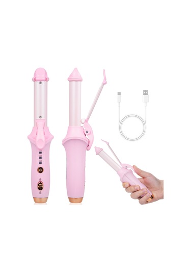 Moveevo Kablosuz Bukle Makinesi Şarj Edilebilir Modeller Pano Ev Zararsız Saç Düz Bukle Çift Kullanımlı Taşınabilir Bukle