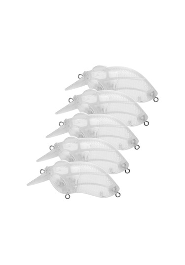 Novahub Gerçekçi Tasarım İle Balık Avı Keyfi: 7 Cm Şeffaf Yem, 5'li Paket