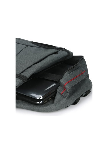 Strong Tablet Laptop Bölmeli Okul Çantası Koyu Gri