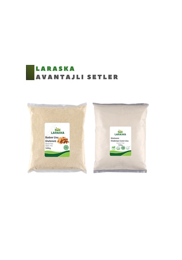 Glutensiz Un Seti Badem Unu 500g Hindistan Cevizi Unu 500g