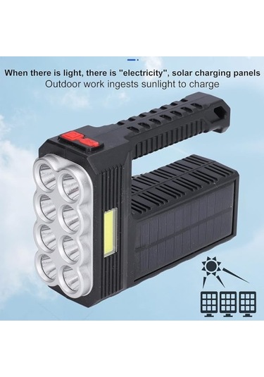 Güneş Enerjili Kamp Av Feneri