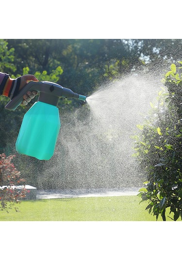 Jeehugo 2l Usb Şarjlı Elektrikli Sprey Sulama Çanağı - Bahçe Bitkileri, Araba Yıkama, Ev Temizliği Ve Nemlendirme İçin Mavi Abs Sprey Cihazı