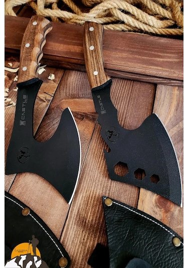Outdoor Balta 2'li Kamp Baltası Nacak Budama Baltası Ahşap Sap X