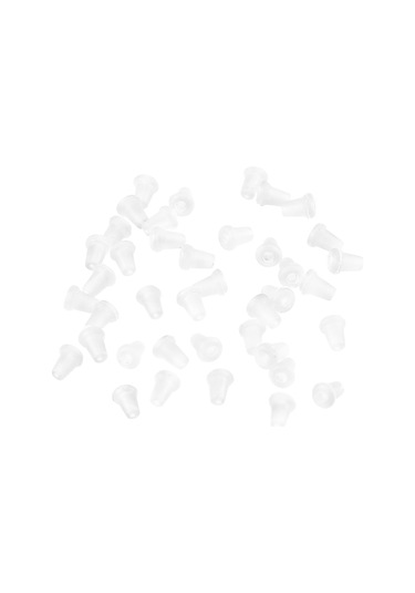 Jeehugo 20 Adet Çelik Köprü Vida + 40 Adet Beyaz Tpr Olta İğne Durdurucu, Yumuşak Yem Ve Krank İğnesini Kilitlemek İçin, Anti-korozif, Kolay Kullanım