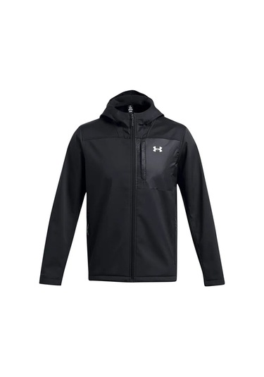 Under Armour Shield Hooded Erkek Günlük Mont 1371587-002 Siyah 1371587-002 Siyah