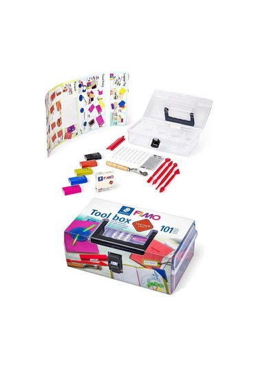 Fimo Leather Effect Tool Box Set Belirtilmemiş