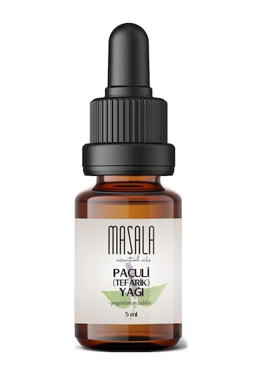 Masala Paçuli (Tefarik) Yağı 5 ML (Patchouli Essential Oil)