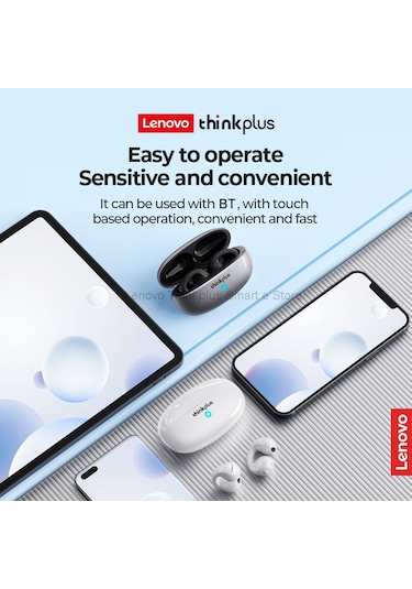 Kangvka Lenovo Xt83ıı Kablosuz Kulaklık: Gürültü Önleme, Su Geçirmez, Hifi Ses Kalitesi, Rahat Kulak Klipsi Tasarımı