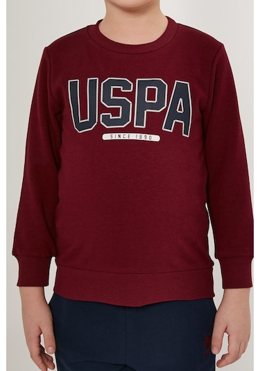 U.s. Polo Assn Patterned Kırmızı Erkek Çocuk Eşofman Takımı