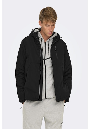 Onsjayden Hood Jacket Otw Vd Siyah 22025214 Siyah