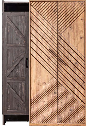 Ranza, Deluxe Ayrılabilir Ranza Elit 3 Kapılı Dolap 90 X 190 CM