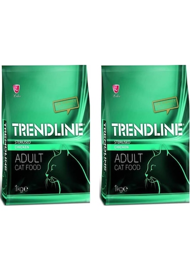 Trendline Sterilised Tavuklu Kısır Kedi Maması 2 x 1 KG