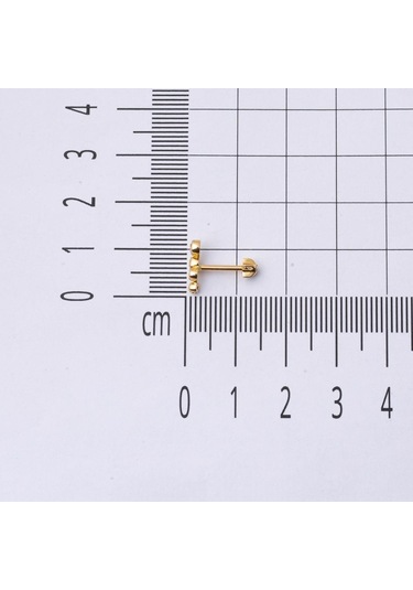 Bilezikci 14 Ayar Altın Piercing Tragus Küpe Kphsy14k22500 Sarı