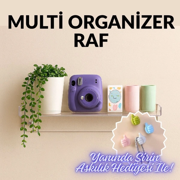 Multi Organizer Raf Çok Renkli