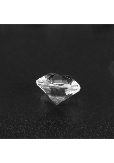 Springsun 500 Adet 10mm Şeffaf Akrilik Taş, Parlak Dekorasyon Ve El Yapımı Sanat Projeleri İçin Dıy Taşları