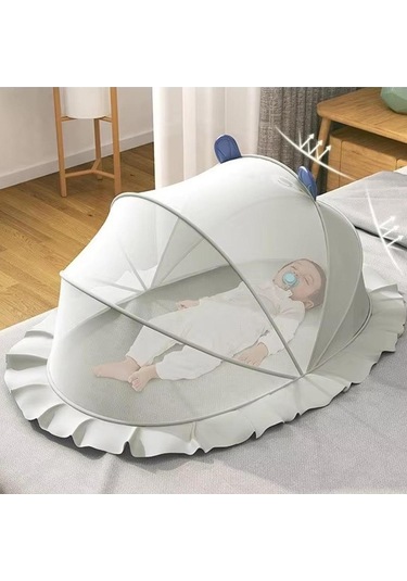 Suntek Beşik Ağ Örtüsü Yatak Takımı Kemerli Çadırı 125cmx55cmx55cm