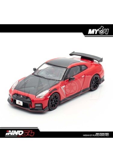 Inno 1/64 Nissan Gt-r R35 Nismo Red Çok Renkli
