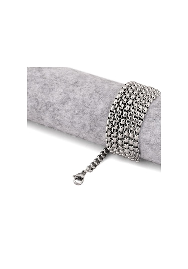 Chavin Gri 75 Cm. 2 Mm. Erkek Çelik Zincir De95 (478256002) Beyaz