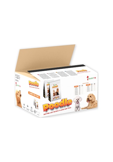 Barf 3 Katlı Barf Köpek Maması 6 x 1 KG