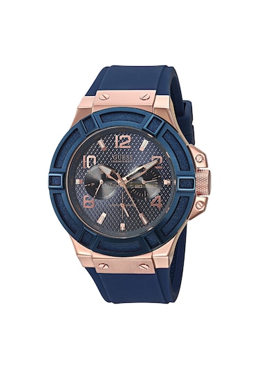 Guess W0247g3 Mavi Silikon Saat Kordonu