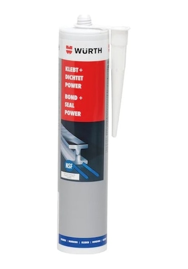 Würth Solar Panel Yapıştırıcı Sızdırmaz Power Beyaz